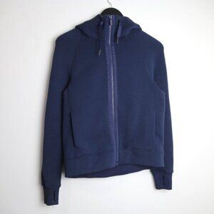 Lululemon Back To It Full Zip Hoodie Lightweight Fleece Sweater Size 2